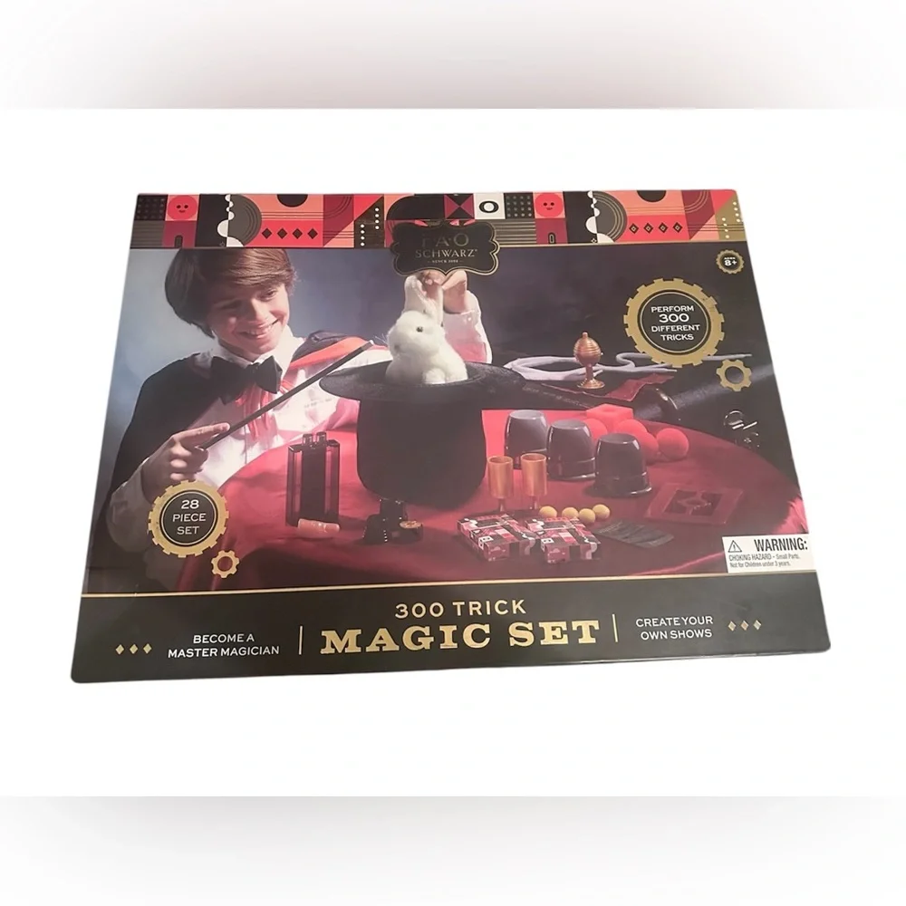 FAO Schwartz Ultimate Magic Set - 28 Piece Set - 300 Magic Tricks - Brand New